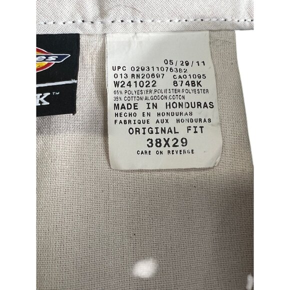 Dickies 874 Original Fit Work Pants Mens 38x29 Black Cotton Blend Dressy Neutral - Picture 5 of 9